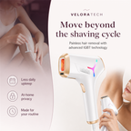 VELORATECH IPL handset — moving beyond the constant shaving cycle